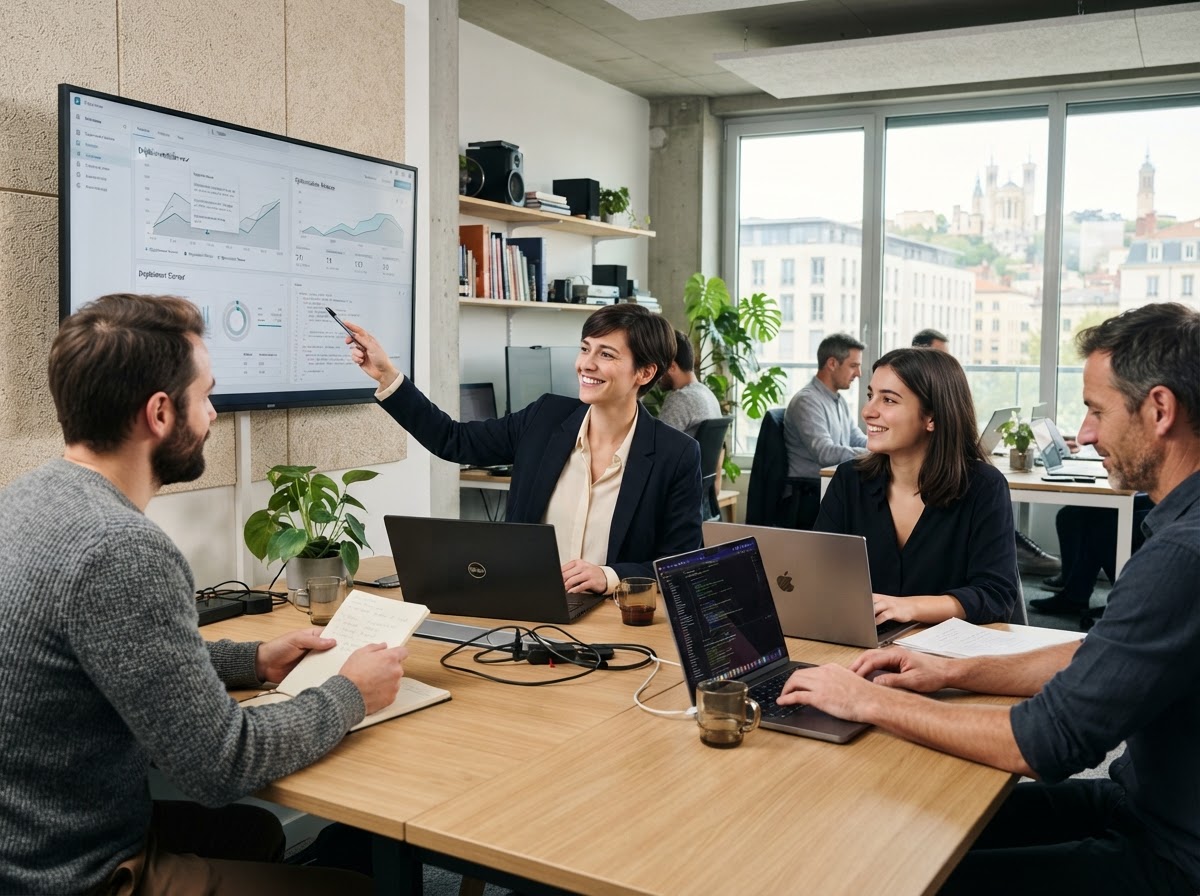 Iamaitres — équipe technique travaillant sur les modèles d'analyse de données